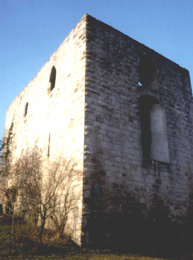 Wohnturm auf Ruine Helfenberg bei Ilsfeld (C) 99 Frank Buchali